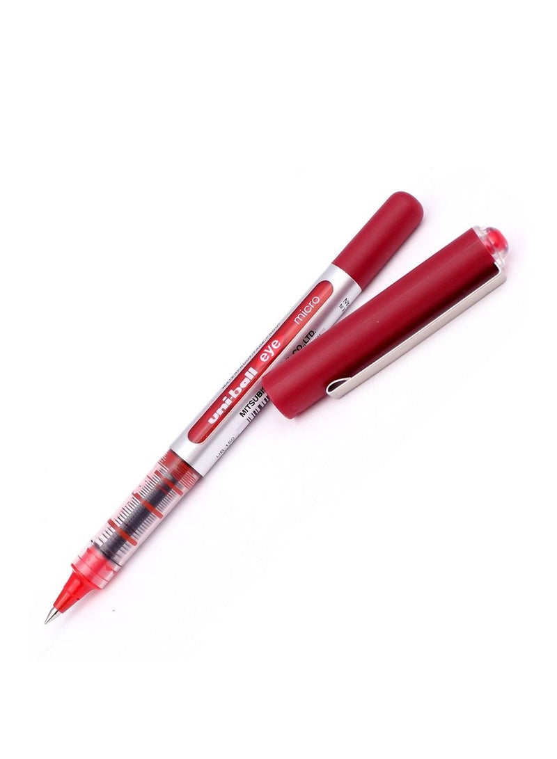 2-Piece Eye Micro Roller Pen Red and Green Ink