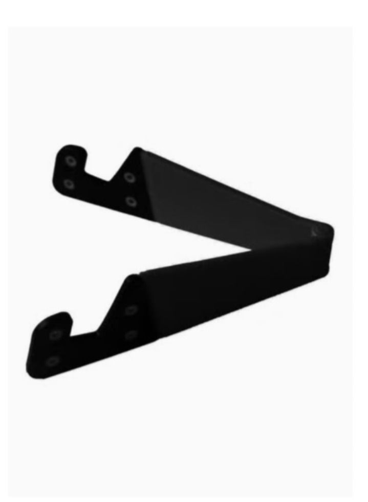 10 قطع على شكل حرف V حامل عالمي للهاتف أو الكمبيوتر اللوحي أسود - Image 1