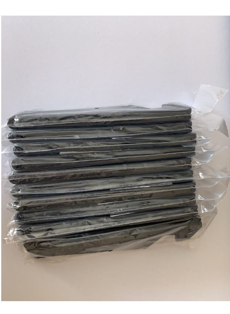 10 قطع على شكل حرف V حامل عالمي للهاتف أو الكمبيوتر اللوحي أسود - Image 2