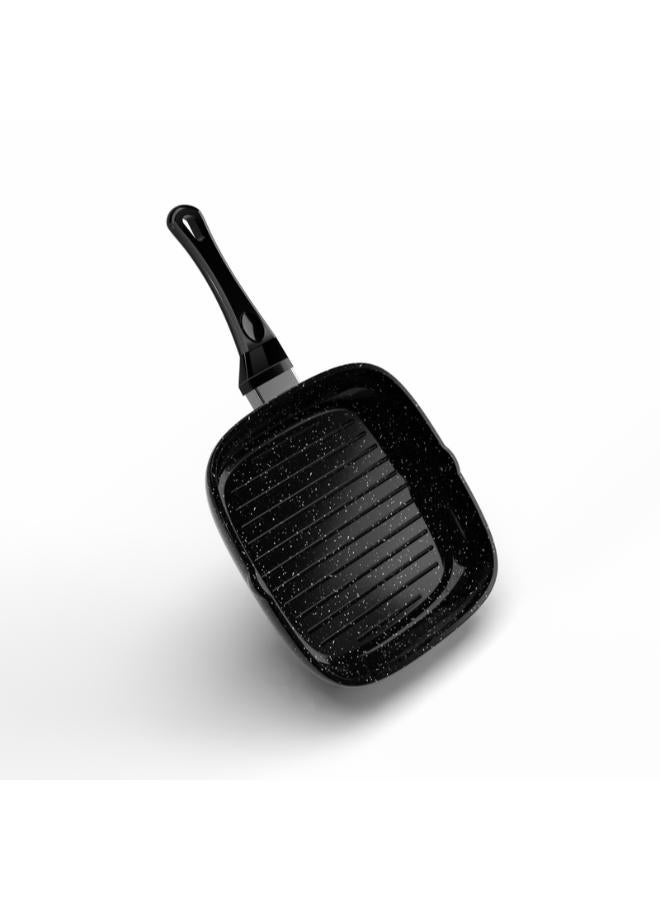 توب شيف مقلاة شواء مربعة من الجرانيت - Image 2