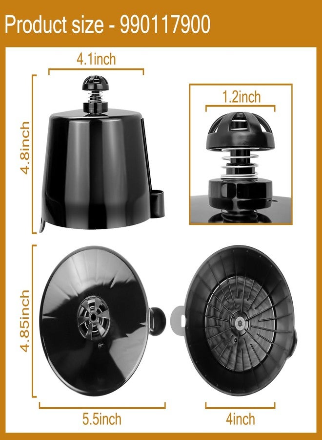 HASMX 990117900 Coffee Maker Brew Basket Replacement for Hamilton Beach 2-Way Coffeemaker Models 49980 49980A 49980Z 49983 49983S (1-Pack) - Image 5