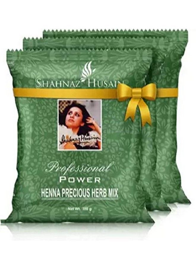 Shahnaz Husain - Henna Herb Mix (100Gm X3) Black - Image 1