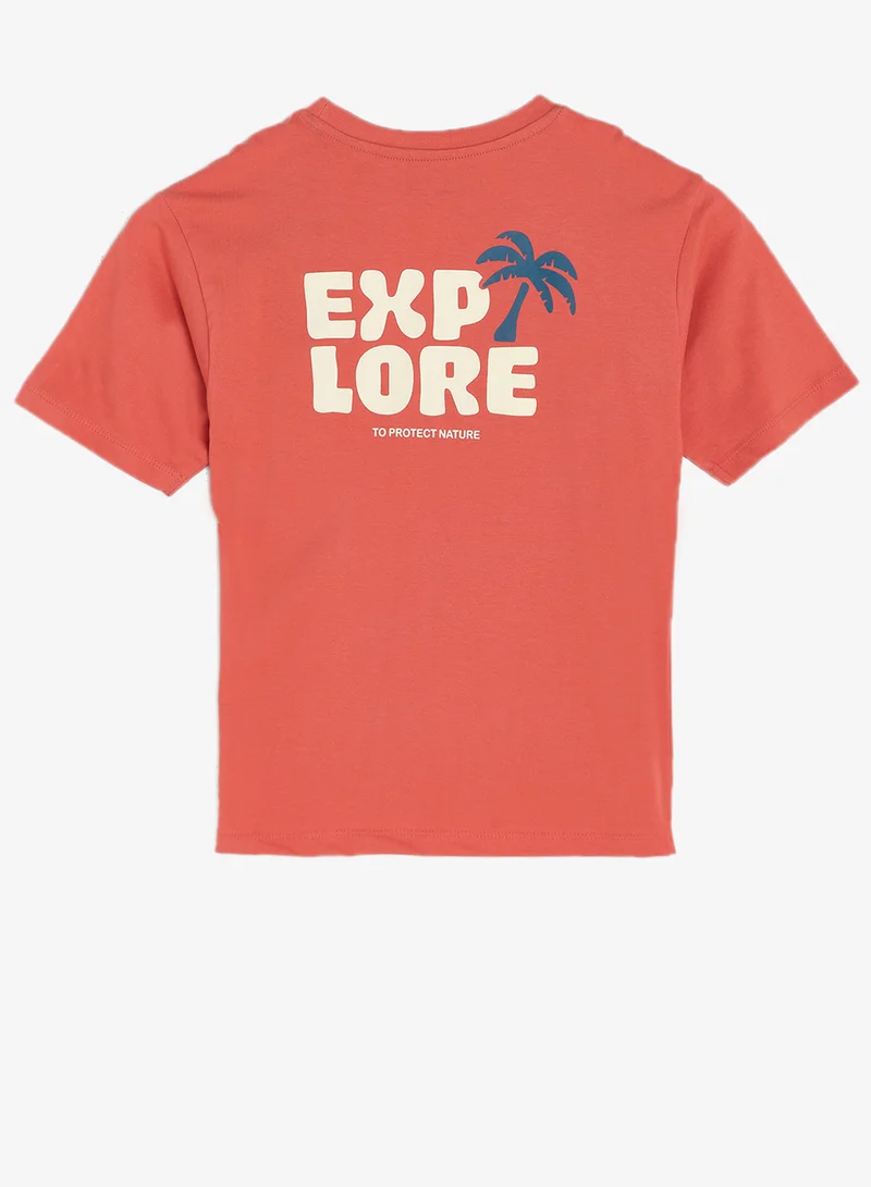 ريبلز مع نمشي Boys Drop Shoulder T-Shirts