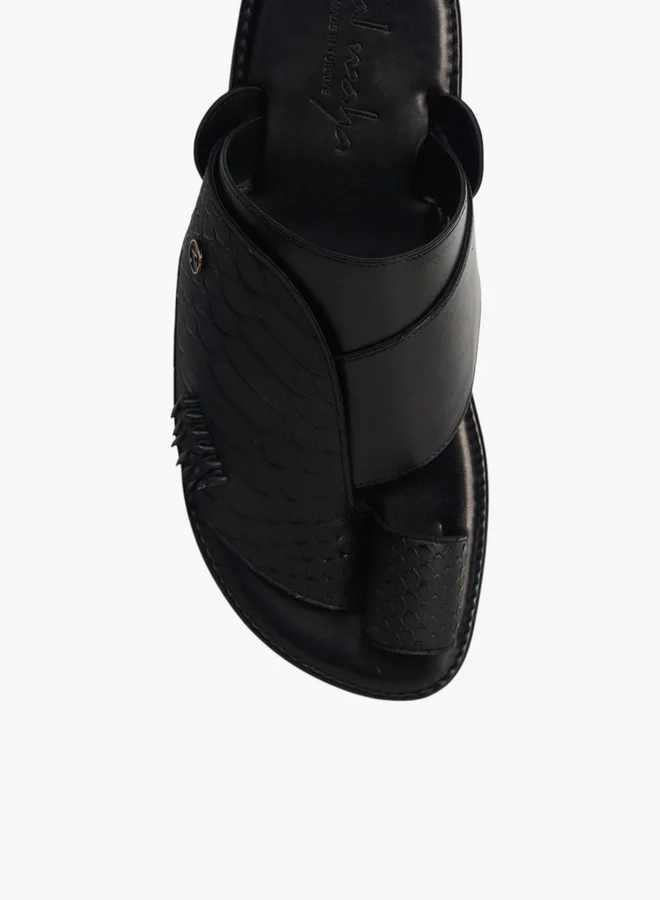 Al Waha Men's Arabic Sandals with Toe Loop - Ramadan Collection