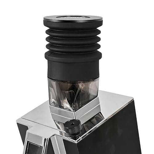 CAFEMASY Single Dose Hopper Compatible with Eureka Mignon Espresso Coffee Grinder Silicone Bellow for Blow Out Residual Coffee Grounds (Inclined Hopper) - Image 1