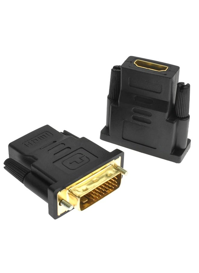 Taimi محول DVI إلى HDMI ثنائي الاتجاه DVI ذكر إلى HDMI أنثى محول يدعم 1080P ثلاثي الأبعاد لـ PS3 PS4 TV Box جهاز عرض بلو راي HDTV  - Image 1