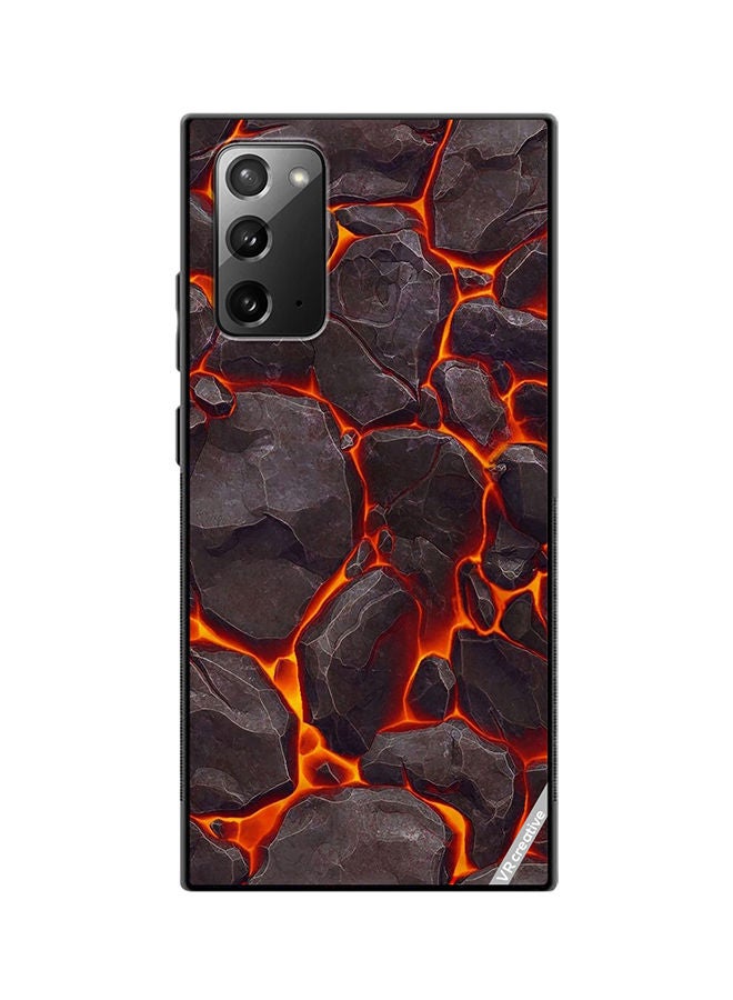 VR CREATIVE Protective Case Cover For Samsung Galaxy Note20 5G Mattle Paint Texture Design Multicolour - Image 1