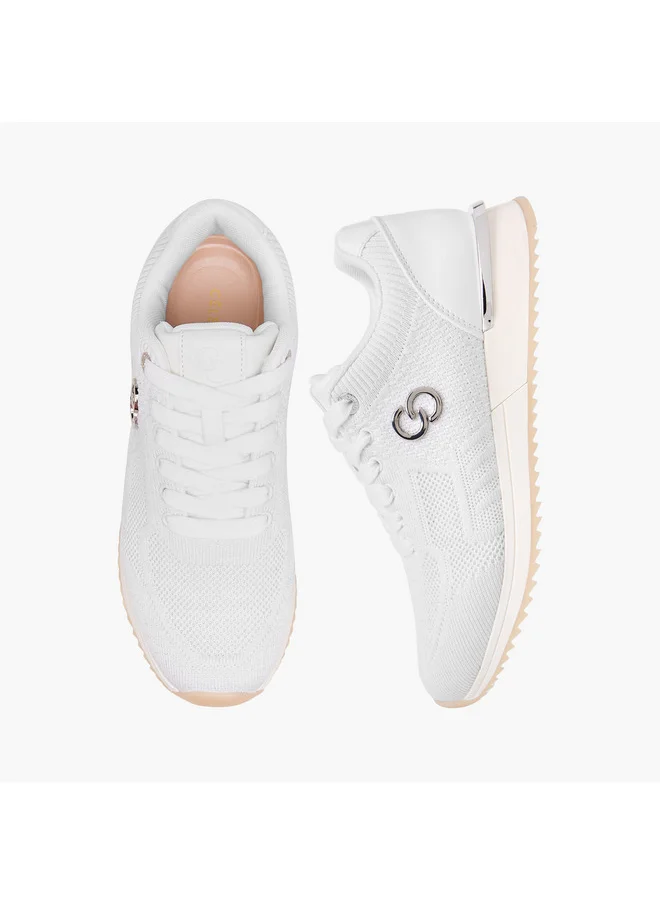 سيليست Women's Panelled Lace-Up Sneakers