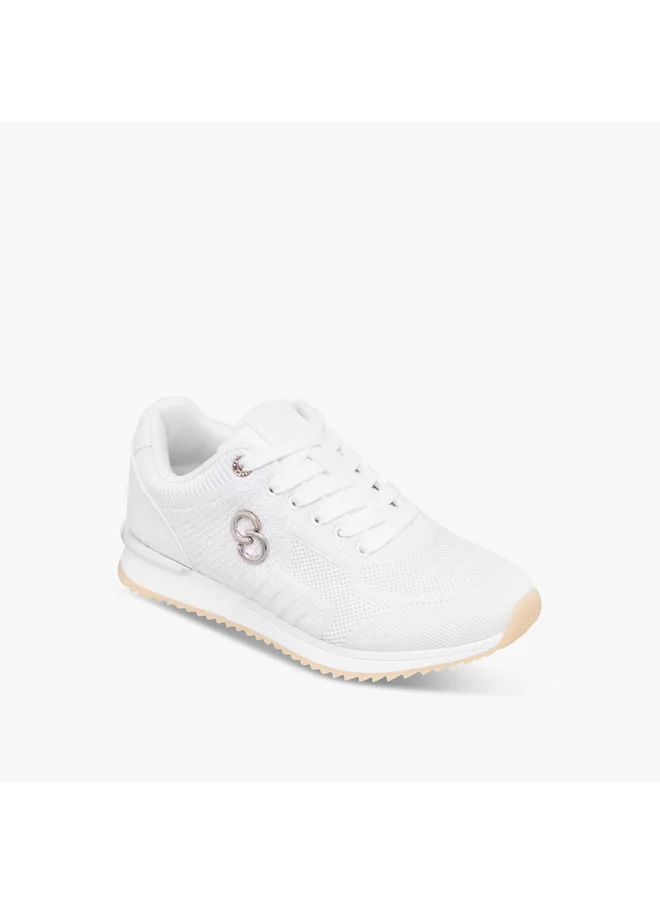 سيليست Women's Panelled Lace-Up Sneakers