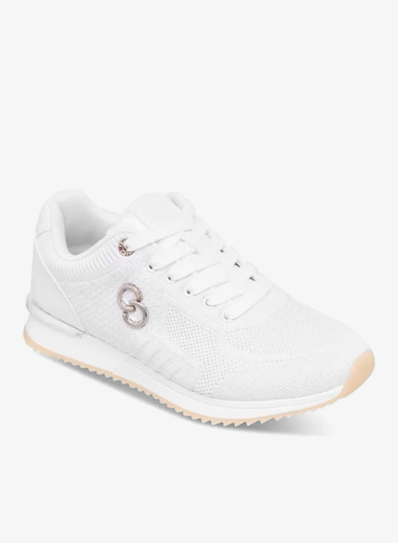 Celeste Women's Panelled Lace-Up Sneakers