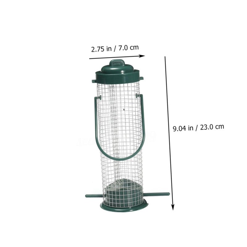 2 Pcs Hanging Bird Feeder Outdoor Garden Decoration Plastic Reusable For Canary Parrot - Image 4