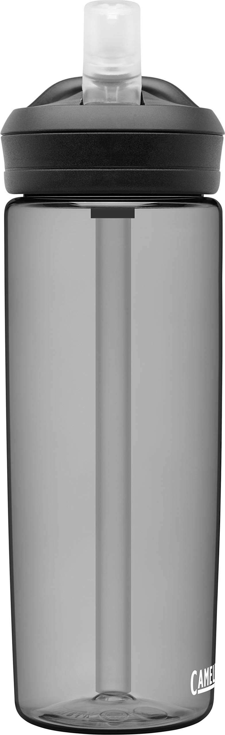 CAMELBAK زجاجة مياه CamelBak eddy+ مع Tritan Renew - غطاء قشة 20 أونصة رمادي - Image 2