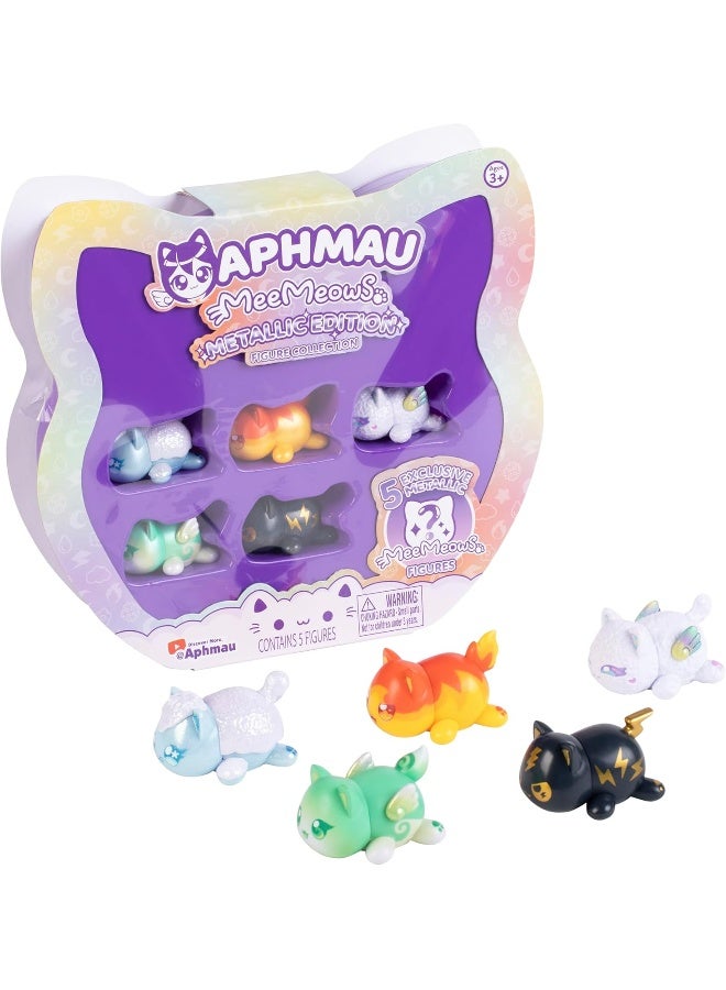 Aphmau مجموعة شخصيات أفيماو مي مياوس المعدنية المتلألئة (5 شخصيات) - Image 2