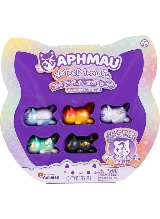 Aphmau مجموعة شخصيات أفيماو مي مياوس المعدنية المتلألئة (5 شخصيات) - Image 1