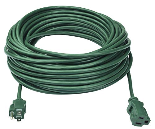 Prime Wire & Cable سلك وكابل برايم EC880633 بطول 80 قدم 16/3 SJTW سلك تمديد خارجي للحدائق، أخضر - Image 4