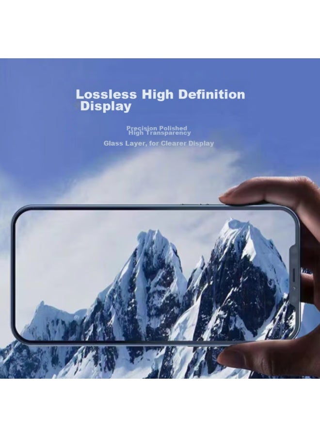 Maikuqi Tempered Glass Screen Protector For Apple Iphone 11/xr, Full Coverage High Definition Anti-fingerprint Glass Film - 2 Pack - Image 3