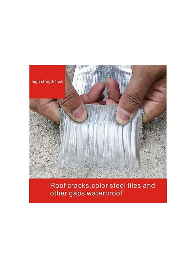 Adhesive Aluminum Foil Tape High Polymer Butyl Rubber - Image 3