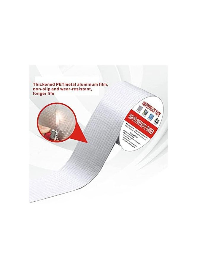 Adhesive Aluminum Foil Tape High Polymer Butyl Rubber - Image 2