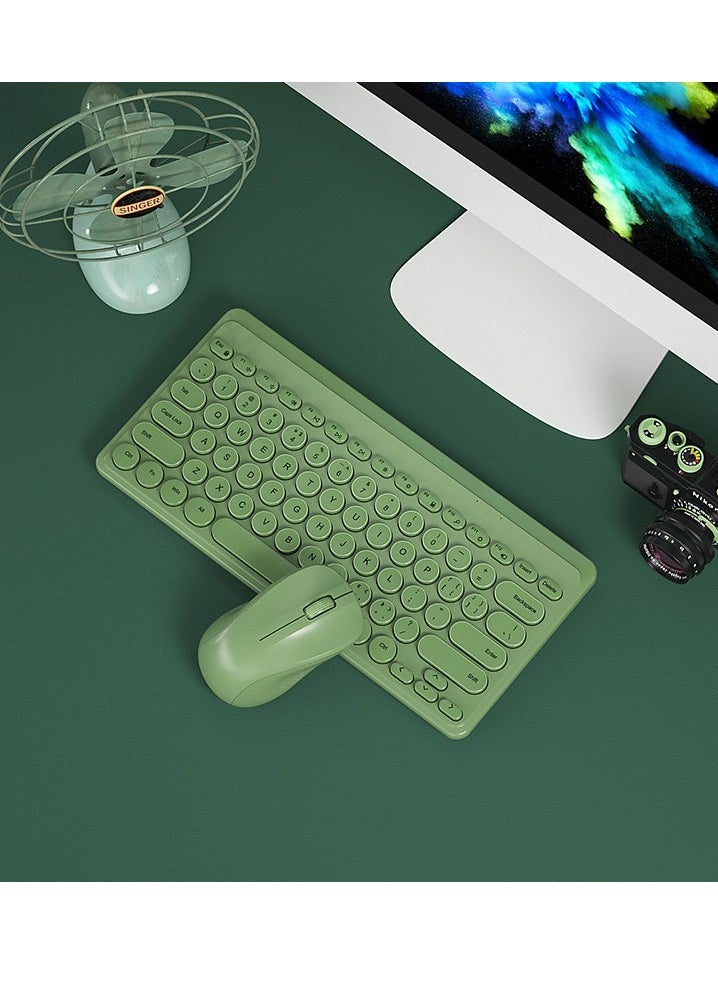 KUYING Laptop External Keyboard Wireless Mouse Home Set  - Image 1