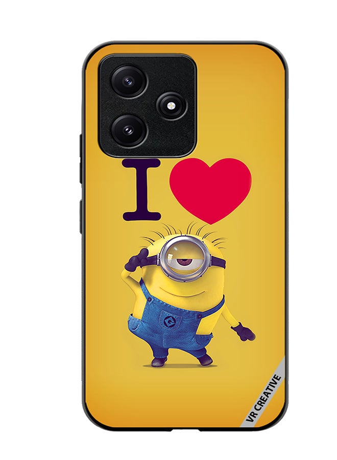 VR CREATIVE Protective Case Cover For Xiaomi Poco M6 Pro 5G Minions Design Multicolour - Image 1