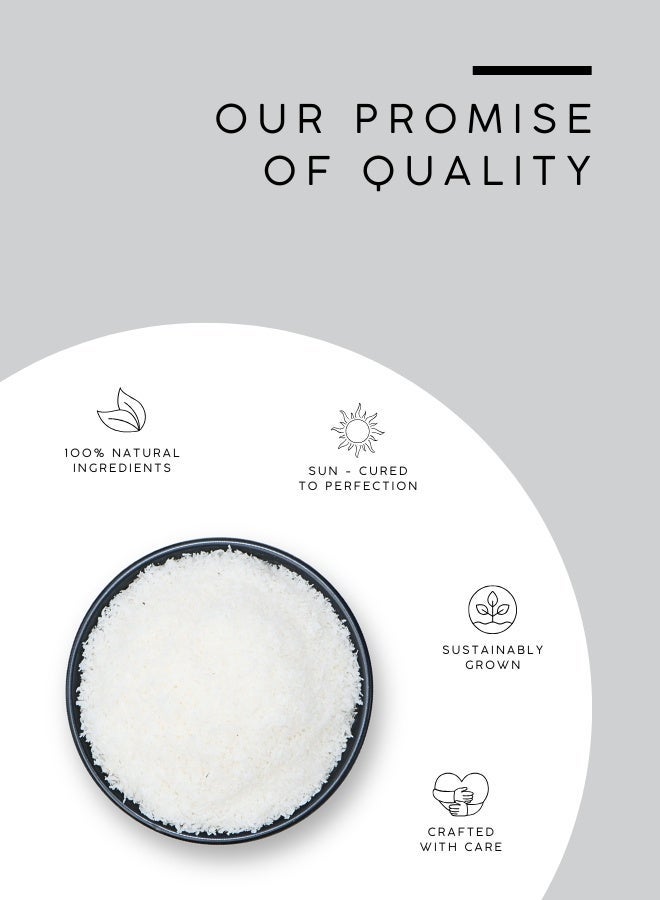 أباميك مسحوق جوز الهند المجفف من أوافي ميل | جوز هند مطحون ناعماً | طبيعي وعطري للطبخ والخبز - 500 غرام | 17.6 أونصة - Image 4