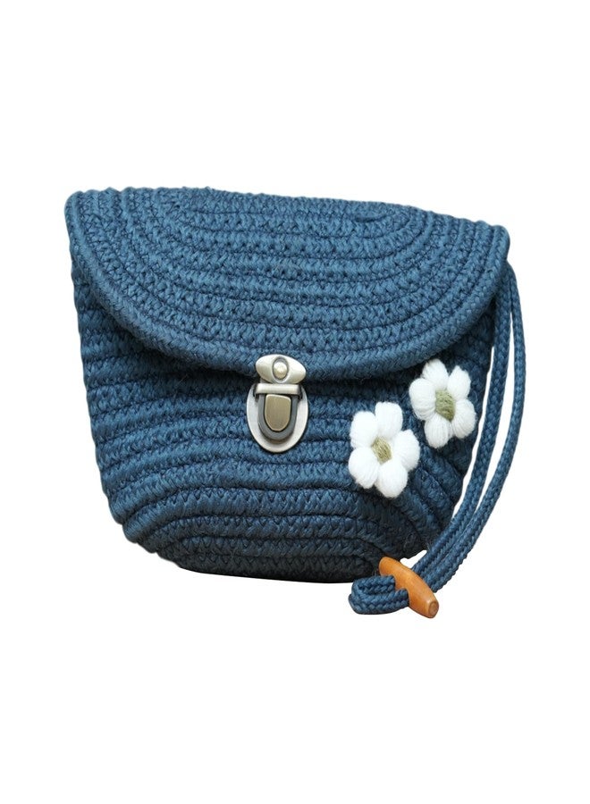 Ariya Women Clutch Handbag (4076 | Blue) Handcrafted PP & Cotton Blend Clutch, Perfect for Ladies & Girls, Lightweight Stylish Purse for Parties, Special Occasions, Casual & Formal - Image 1