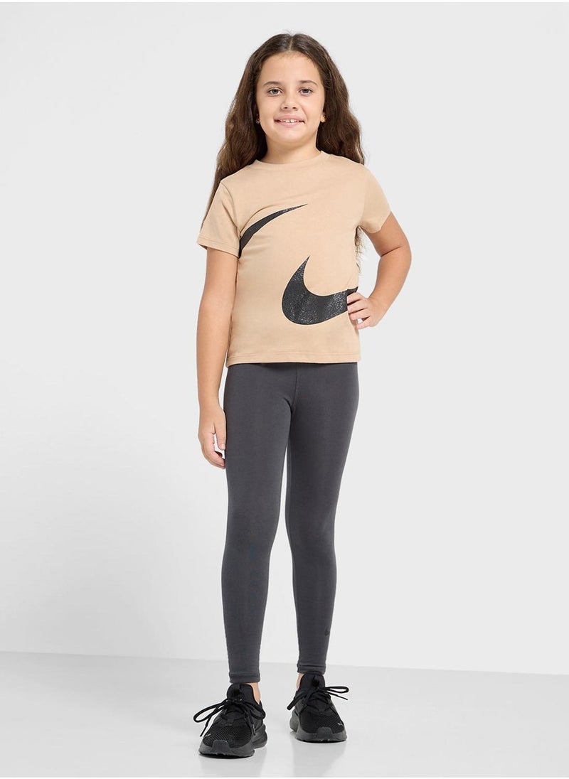 Nike Youth Nsw Favourite Highwaist Leggings - Image 4