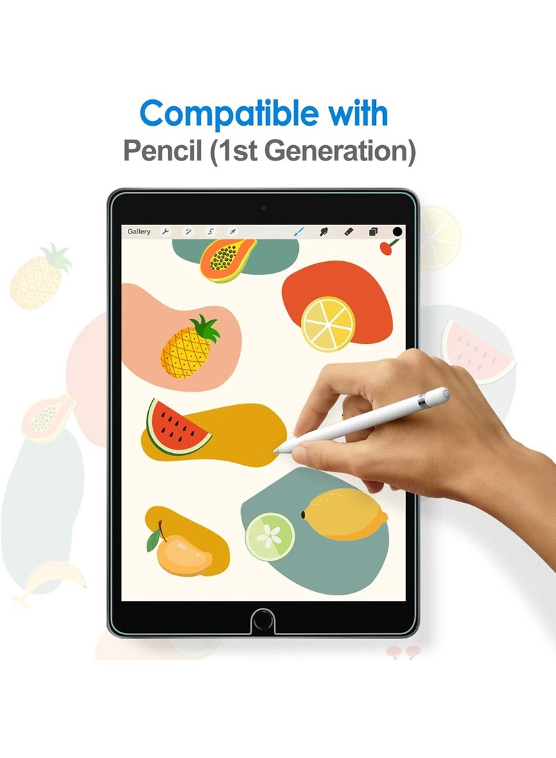 جي تيك واقي شاشة لجهاز iPad مقاس 10.2 بوصة، موديلات 2021، 2020، 2019، الجيل التاسع، الثامن، والسابع، مصنوع من زجاج مقوى، صلابة 9H، مقاوم لبصمات الأصابع، فائق الوضوح، سهل التركيب، مقاوم للخدوش. - Image 5