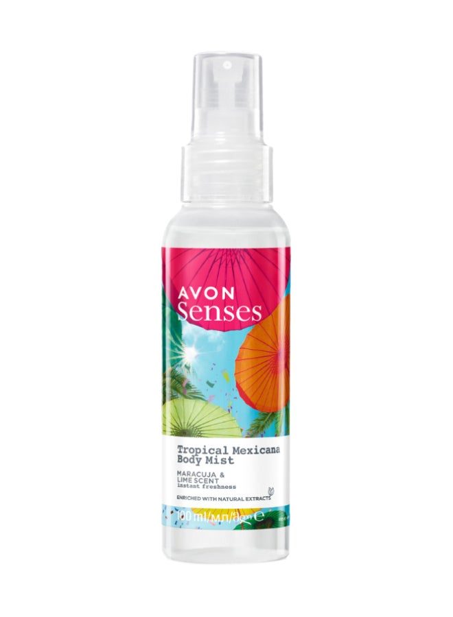 Avon Senses Summer Fiesta Scented Mist 100ml - Image 1
