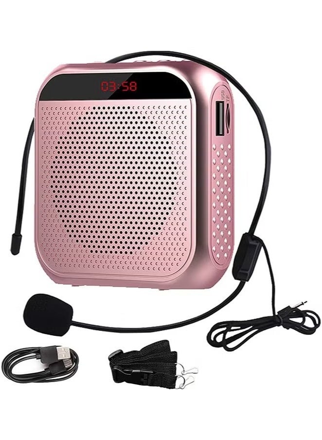Beauenty Voice Amplifier with Wired Microphone Headset, Portable Rechargeable PA System Speaker Personal Microphone Speech Amplifier, Loudspeaker for Teachers, Tour Guides, Coaches, Metting, Yoga, Fitness  - Image 4