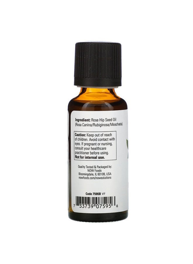 now Organic Rose Hip Seed Oil Black 30ml - Image 2