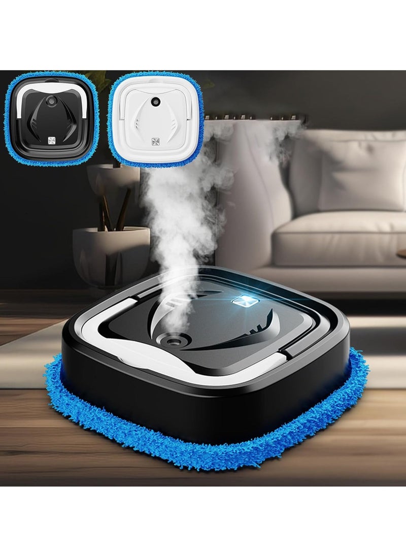 general Household Cleaning Sweeper  Smart Sweeping Robot  Automatic Water Tank Cleaning  New 2024 All-in-One Drag Vacuum Cleaner Robot (Black) - Image 2
