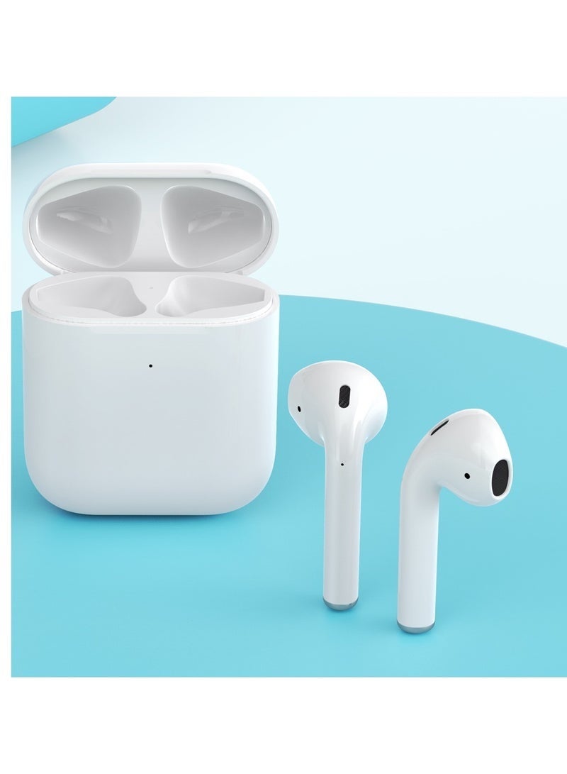 modio D2 High Bass In-Ear Bluetooth Earbuds | Wireless Earphones with Touch Control | Crystal Clear Stereo Sound | Comfortable Lightweight Fit | Portable Charging Case | Works with iOS & Android - Image 4