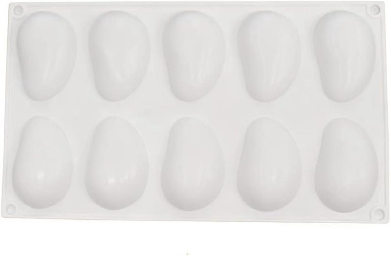 mostsom Silicone Mold Dessert Silicone Cake Mold For Baking Fondant Mould Fruit Shape Sugar Candy Jelly Bakeware Chocolates Mould (Mango H_11.68x6.84x0.8 inch) - Image 2