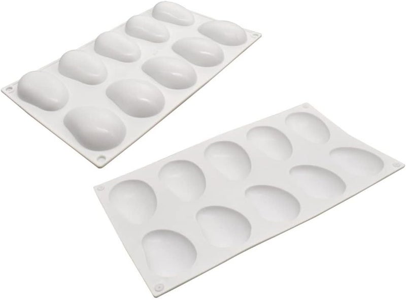 mostsom Silicone Mold Dessert Silicone Cake Mold For Baking Fondant Mould Fruit Shape Sugar Candy Jelly Bakeware Chocolates Mould (Mango H_11.68x6.84x0.8 inch) - Image 1