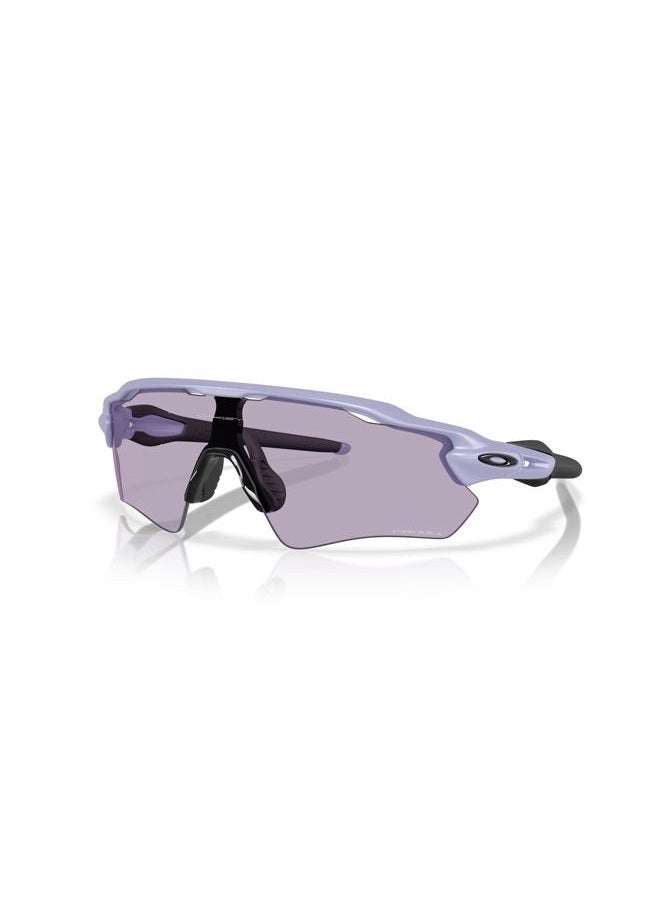 OAKLEY Men's OO9208 Radar EV Path Rectangular Sunglasses, Matte Lilac/Prizm Slate, 38 mm - Image 2