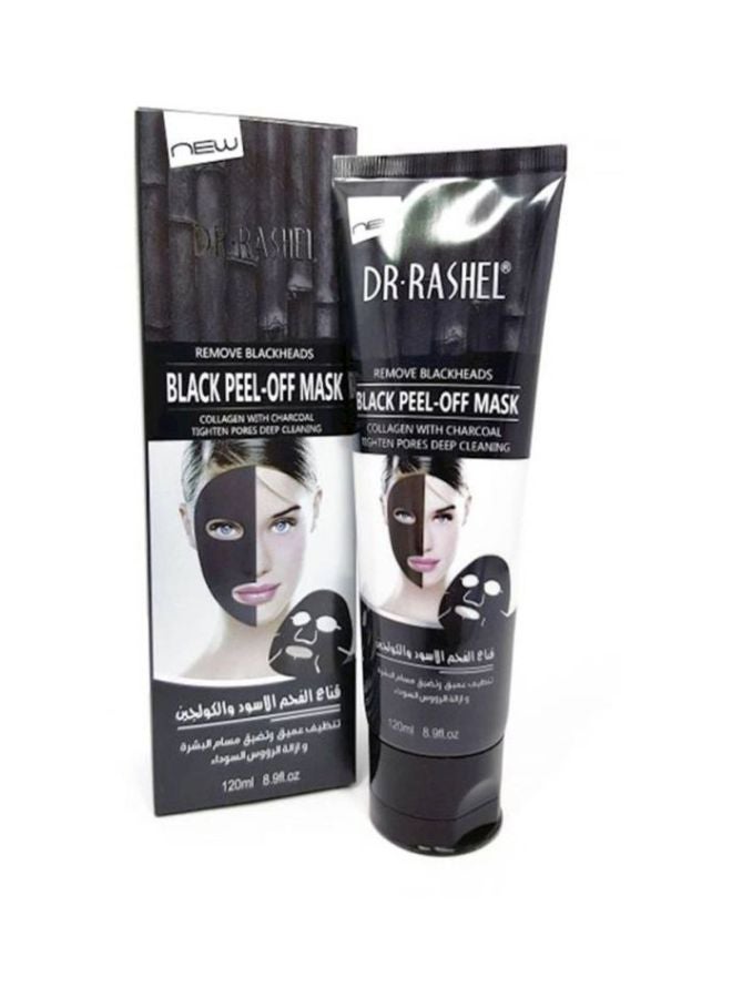 DR. RASHEL Peel-Off Facial Mask Black 120ml - Image 4