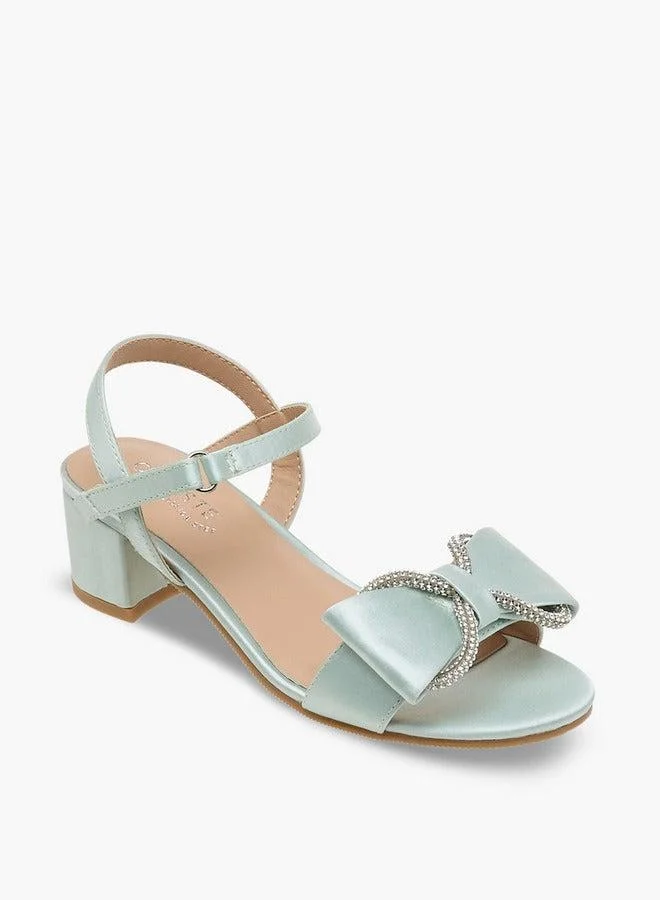 سيليست Girls Block Heel Sandals Ramadan Collection