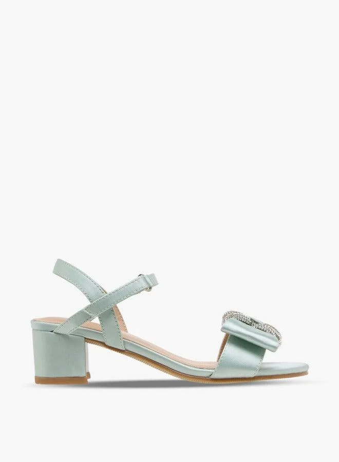 سيليست Girls Block Heel Sandals Ramadan Collection