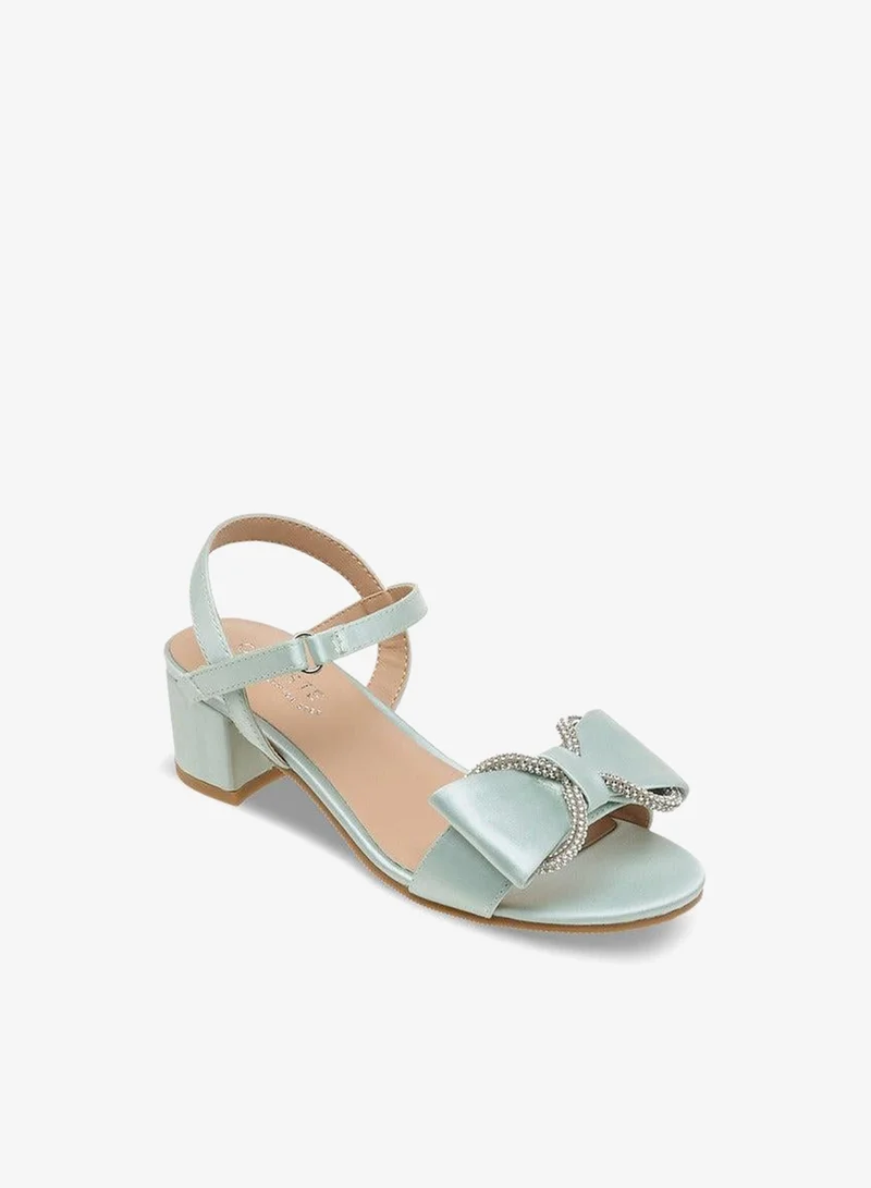 Celeste Girls Block Heel Sandals Ramadan Collection
