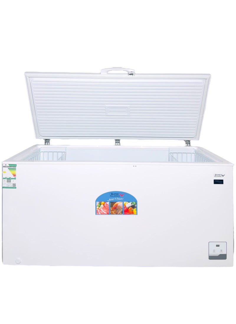SUPER CLASSIC - Super Classic Chest Freezer, 500 Liters, 17.70 Feet, White - SPCF-525 - Image 1
