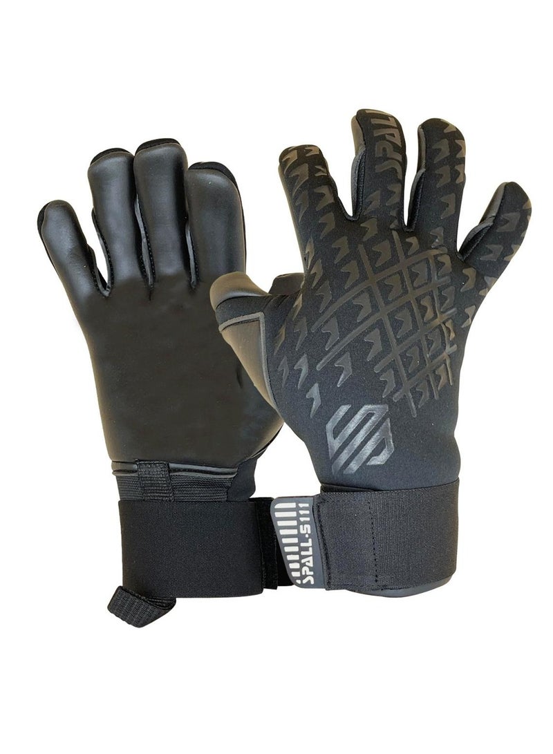 Spall Goalkeeper Gloves for Men & Women ? Soccer Goalie Gloves with Strong Grip & Hand Protection for Training and Match Play | Ideal for All Surfaces, Kids & Adults | Match-Ready | Includes Pump & Needle  - Image 2