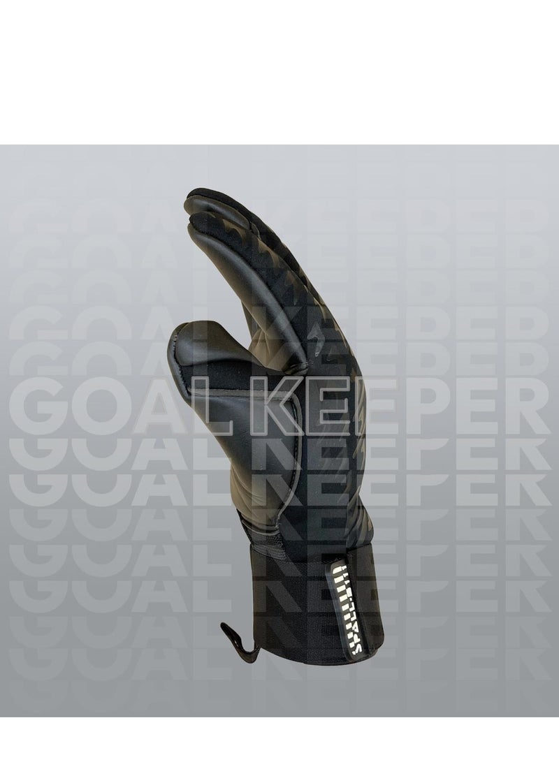 Spall Goalkeeper Gloves for Men & Women ? Soccer Goalie Gloves with Strong Grip & Hand Protection for Training and Match Play | Ideal for All Surfaces, Kids & Adults | Match-Ready | Includes Pump & Needle  - Image 4