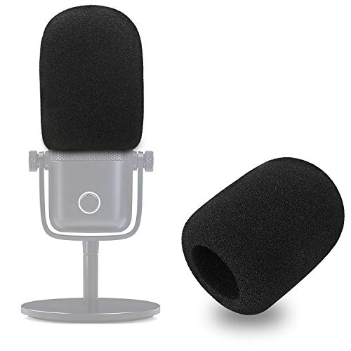 SUNMON Wave 1 Pop Filter - Professional Mic Windscreen Foam Cover Compatible with Elgato Wave USB Condenser Microphone to Reduce Pops and Hisses by SUNMON - Image 1