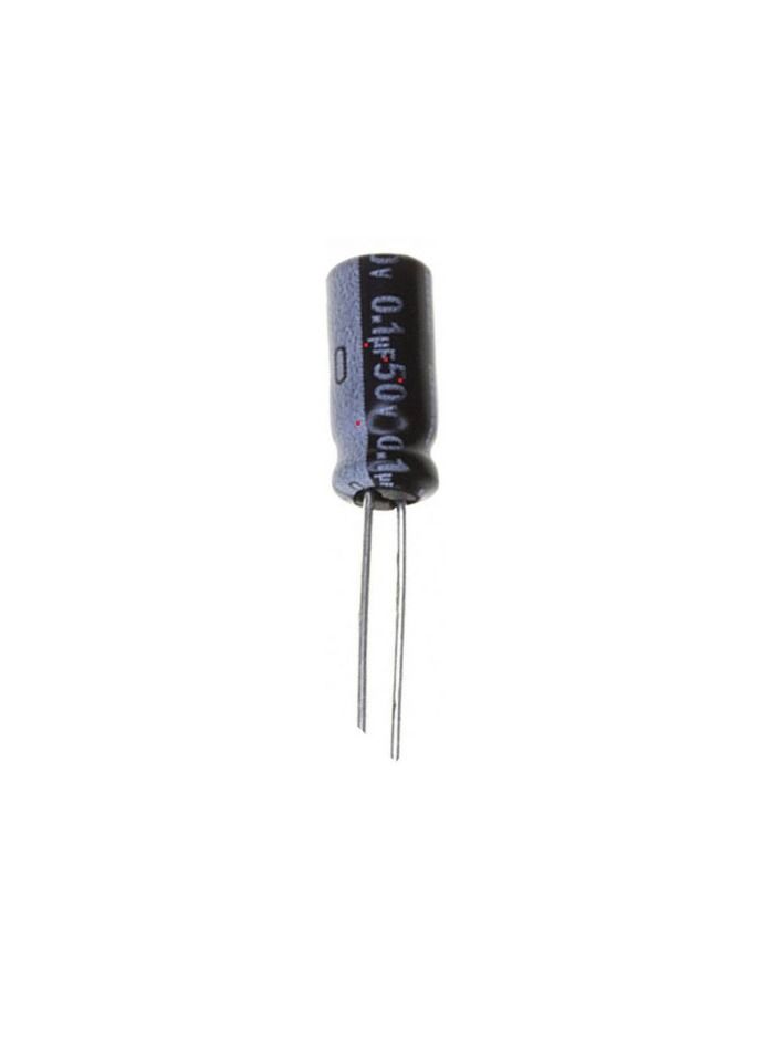 Capacitor Aluminum metal Electrolyic 0.1uf 50v