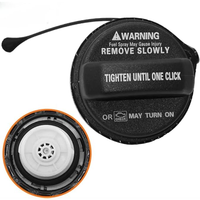 rayihni Fuel Tank Filler Cap Gas Cap Fit For Hyundai AccentAzeraElantraElantra GtEntourageEquusGenesisGenesis CoupeSanta FeSonataTucsonVeloster Replaces310103L600U 310103L600U - Image 2