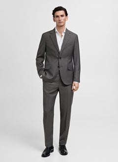 Mango Man Slim-Fit Cotton Suit Shirt  - Image 5