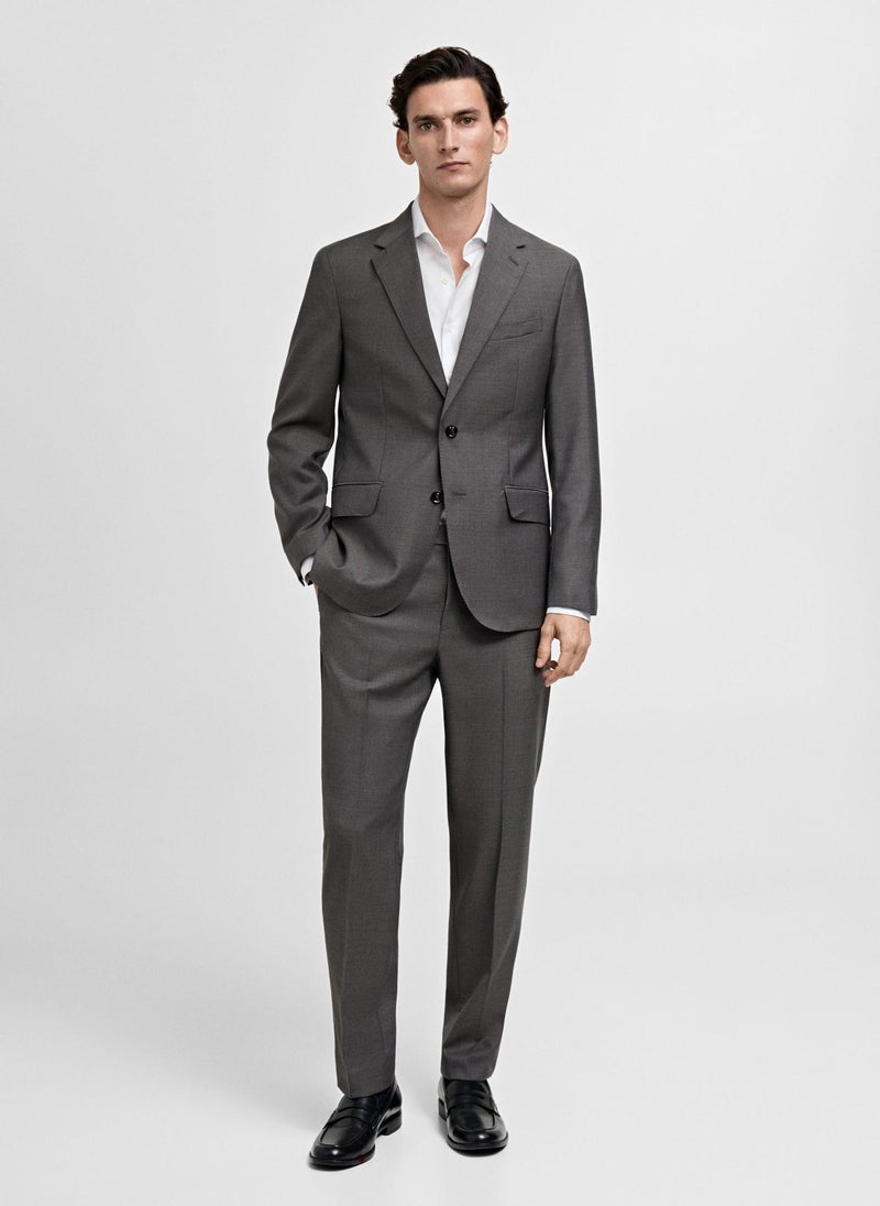 Mango Man Slim-Fit Cotton Suit Shirt  - Image 5
