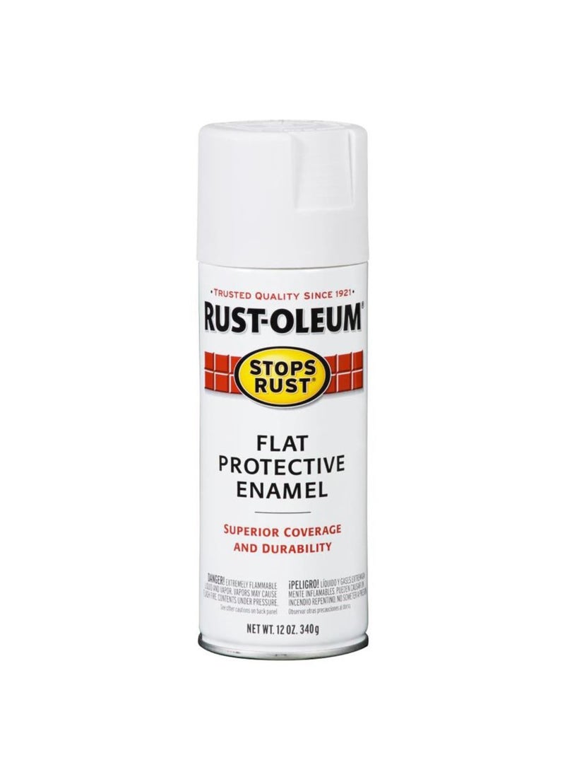 Rust-Oleum Stops Rust Flat Protective Enamel (340 g)