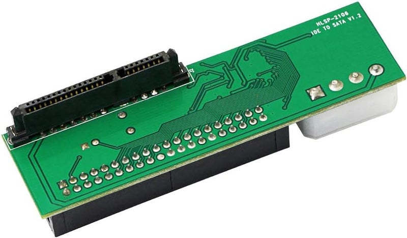 SinLoon SinLoon SATA Female to 40 pin Male 35 inch IDE Adapter for PC and Mac Computer to SATA Hard Drive Interface AdapterSATA F35 M Big - Image 2